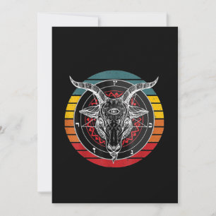 Satan Geit, Geit Geschenk Feestdagenkaart