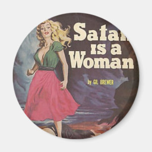 satan is een vrouw! magneet
