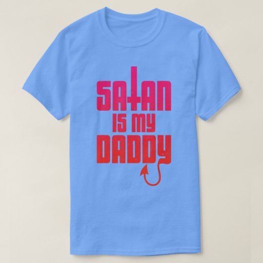 Satan is mijn vader t-shirt (Design voorkant)