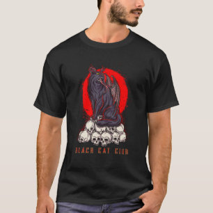 Satan Kat Satanische Duivelse Duivel Kitten 666 Ka T-shirt