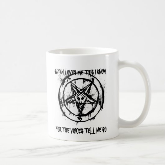 Satan m'aime tasse (Droite)