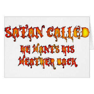 Satan noemde de hittegolf 2011