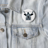 SATAN Pope Ronde Button 5,7 Cm (In situ)