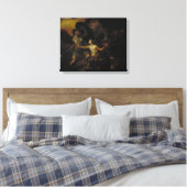 Satan, Sin en Dood Canvas Afdruk (Insitu (Slaapkamer))