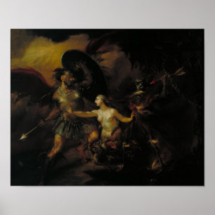 Satan, Sin en Dood Poster