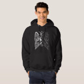 Satanic Baphomet Hoodie (Voorkant volledig)
