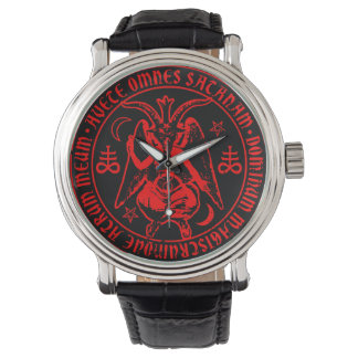 Satanic Baphomet Horloge