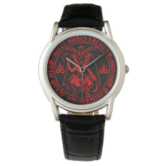 Satanic Baphomet Horloge