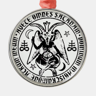 Satanic Baphomet Metalen Ornament