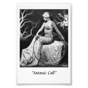 Satanic Call Foto Afdruk