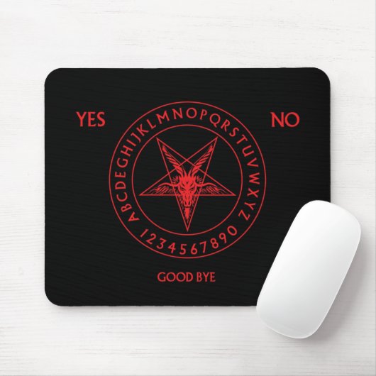 Satanic Divination Mousepad Muismat (Met muis)