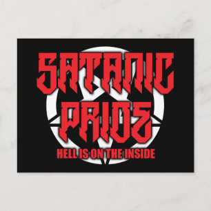 Satanic Pride Briefkaart