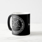 Satanic Thulian Society Sceau Morpher Mug de café (Devant gauche)