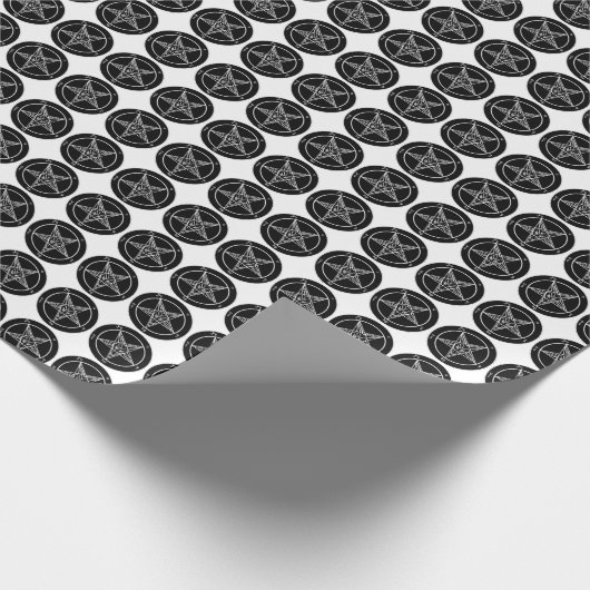 Satanic Wrapping Paper Cadeaupapier (Hoek)