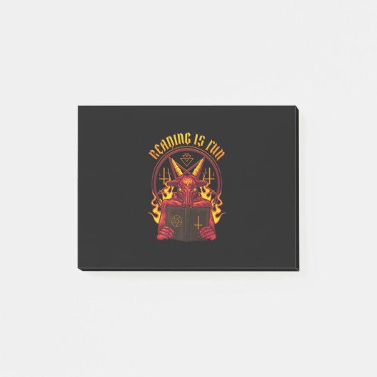 Satanische geitenpremie post-it® notes (Voorkant)