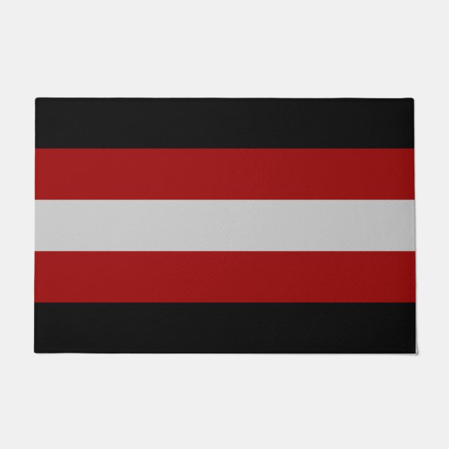 Satanische vlag (Satanisme) Deurmat (Voorkant)