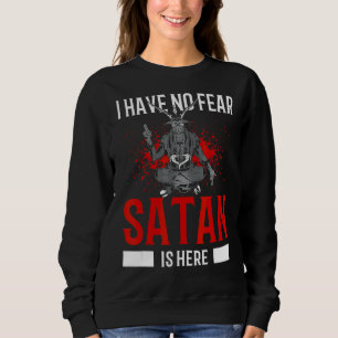 Satanisme satanisme Pentagram heeft geen angst voo Trui