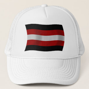 Satanisme Vlag Hoed Trucker Pet