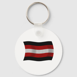 Satanisme Vlag Sleutelhanger