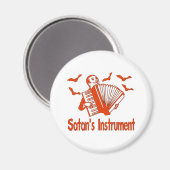 Satan's instrument magneet (Voorkant / Achterkant)