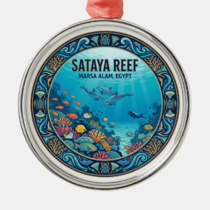 Sataya Reef Marsa Alam Egypte Metalen Ornament