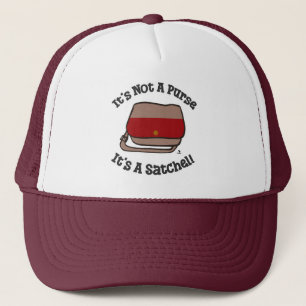 Satchel niet portemonnee grappige messenger slogan trucker pet