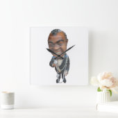 Satchmo. Vierkante Klok (Huis)