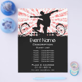 Sateboard Event Promotion Flyer (Enkel)