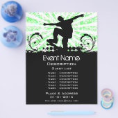 Sateboard Event Promotion Flyer (Enkel)