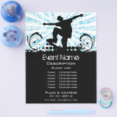 Sateboard Event Promotion Flyer (Enkel)