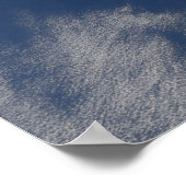 Satelliet Afbeelding Baja Peninsula Mexico Poster (Hoek)