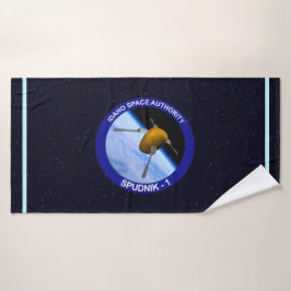 Satelliet Missiepatch Idaho Spudnik Badhanddoek