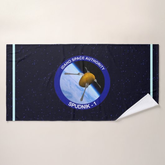 Satelliet Missiepatch Idaho Spudnik Badhanddoek (Badhanddoek)