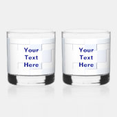 Satelliet Missiepatch Idaho Spudnik Whisky Glas (Achterkant)