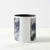 Satelliet uitzicht Japan Mok (Midden)