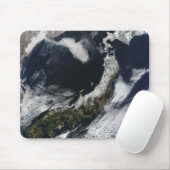Satelliet uitzicht Japan Muismat (Met muis)