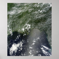 Satelliet-uitzicht van de Golf van Mexico 2