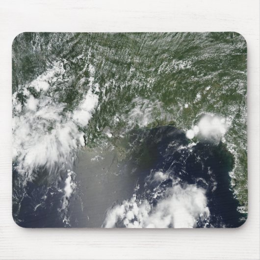 Satelliet-uitzicht van de Golf van Mexico Muismat (Voorkant)