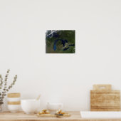 Satelliet-uitzicht van de Grote Meren Poster (Keuken)