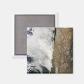 Satelliet-uitzicht van het Andes-gebergte Magneet (Voorkant / Achterkant)