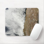 Satelliet-uitzicht van het Andes-gebergte Muismat (Met muis)