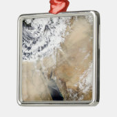 Satelliet-uitzicht van het oostelijk deel van de M Metalen Ornament (Links)