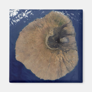 Satelliet-uitzicht van Mount Fogo Magneet