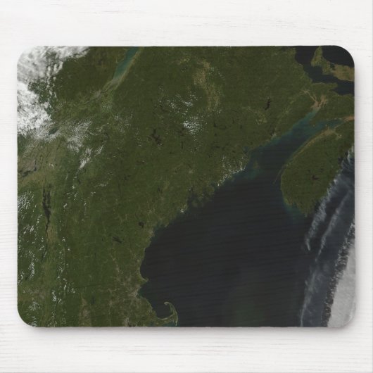 Satelliet uitzicht van New England Muismat (Voorkant)
