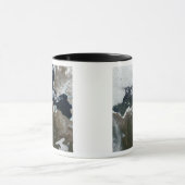 Satelliet-uitzicht van Noordwest-Canada Mok (Midden)