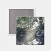 Satelliet-uitzicht van olielevers en olielonijnen magneet (Voorkant / Achterkant)