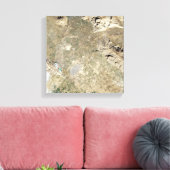 Satelliet-uitzicht van Persepolis Canvas Afdruk (Insitu (Woonkamer))