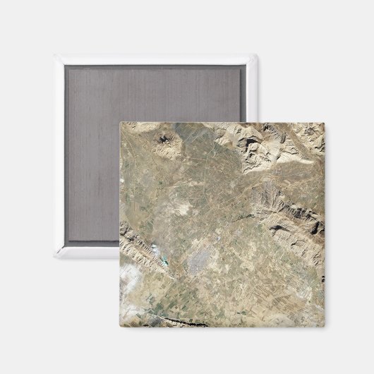 Satelliet-uitzicht van Persepolis Magneet (Voorkant / Achterkant)