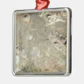 Satelliet-uitzicht van Persepolis Metalen Ornament (Links)