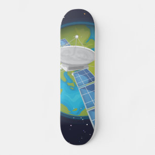 Satellietsatelliet Skateboard